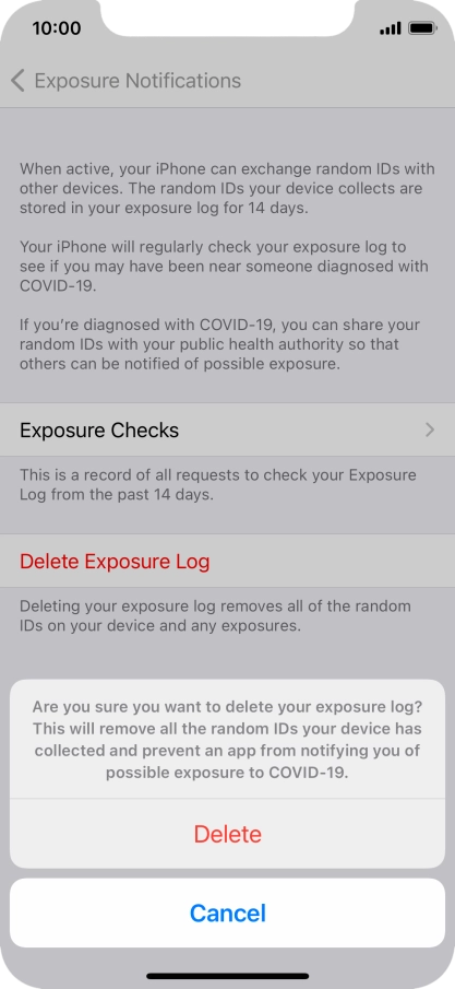 Press Delete.