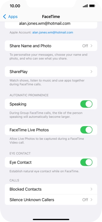 Press SharePlay.