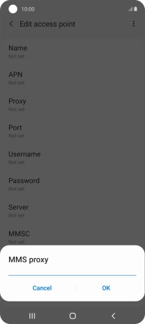 Key in 10.24.59.200 and press OK.