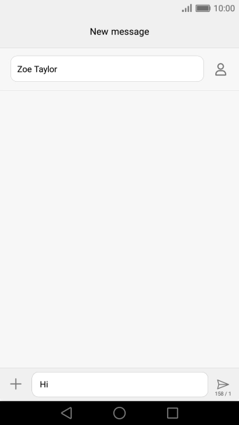 Press the attachment icon.