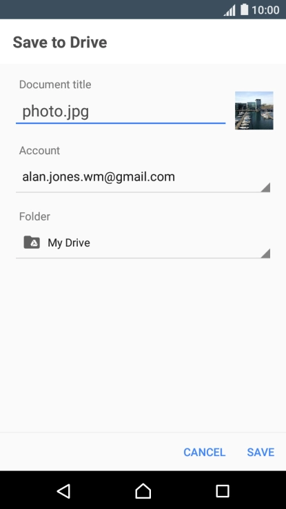 Press the drop down list below 