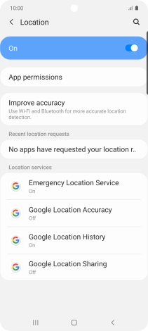 Press App permissions.