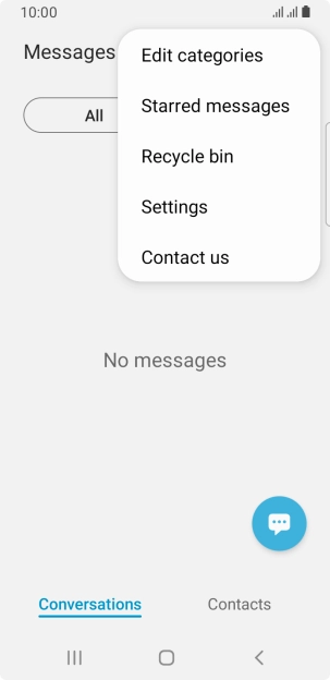 Press Settings.