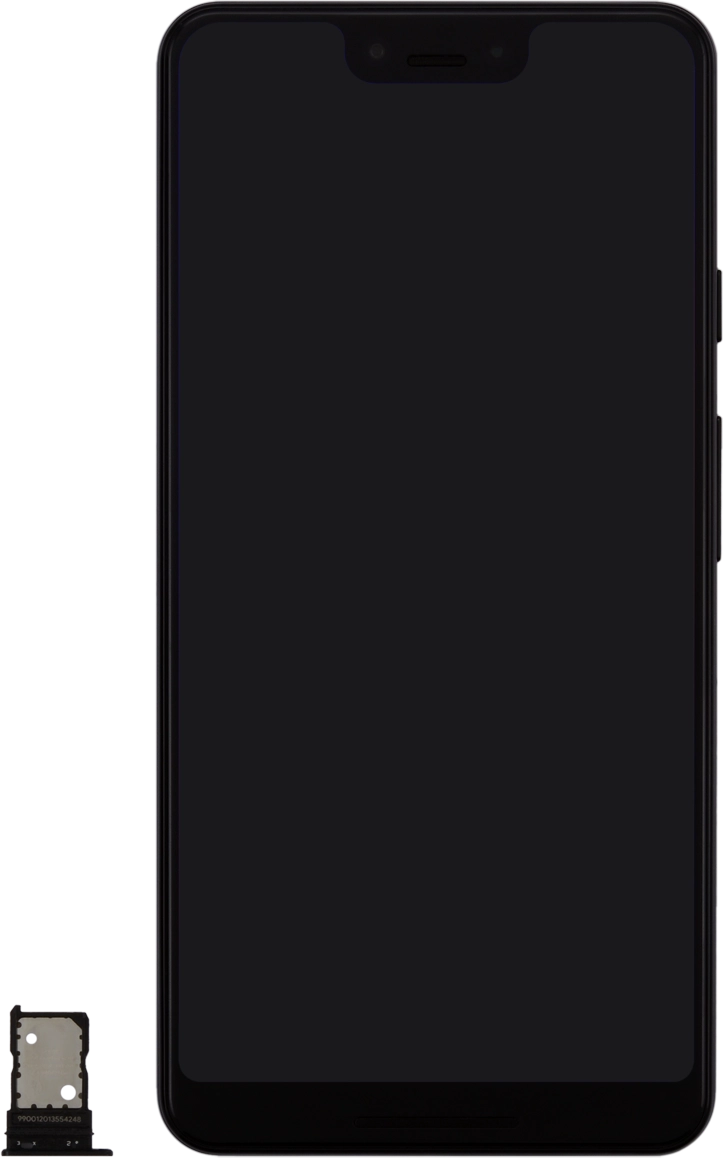 Turn your SIM so the angled corner of the SIM matches the angled corner of the SIM holder.