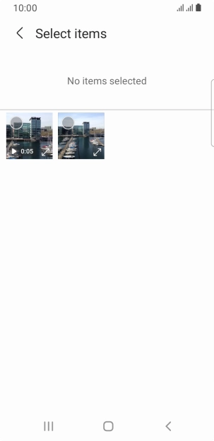 Press the required picture.