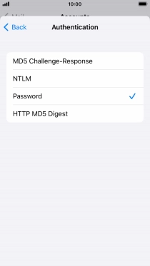 Press Password.