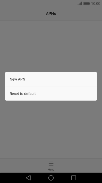 Press New APN.