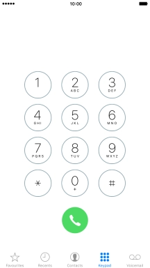 Press Keypad.