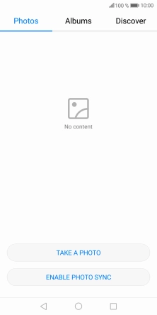 Press Albums and go to the required folder.