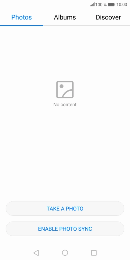 Press Albums and go to the required folder.