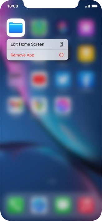Press Remove app.