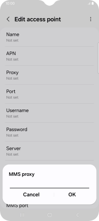 Key in 10.24.59.200 and press OK.