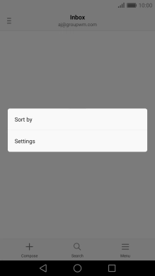 Press Settings.