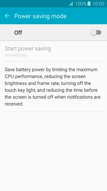 Press the indicator to turn on the function.