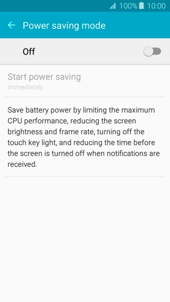 Press the indicator to turn on the function.