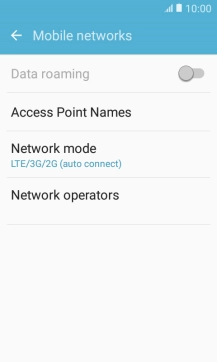 Press Access Point Names.
