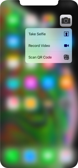 Press the required function and follow the instructions on the screen to use the selected function.