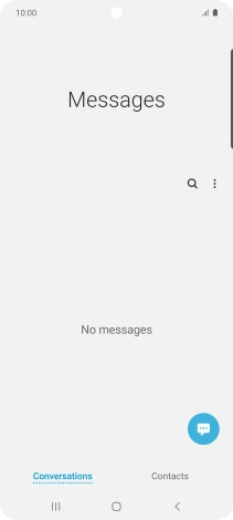 Press the new message icon.