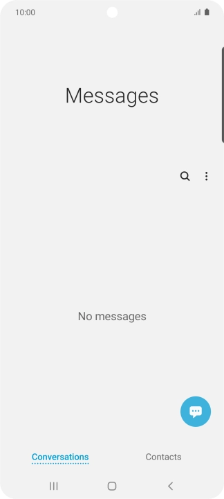 Press the new message icon.