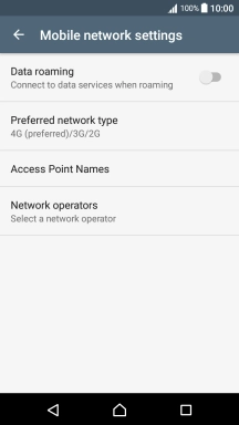 Press Access Point Names.