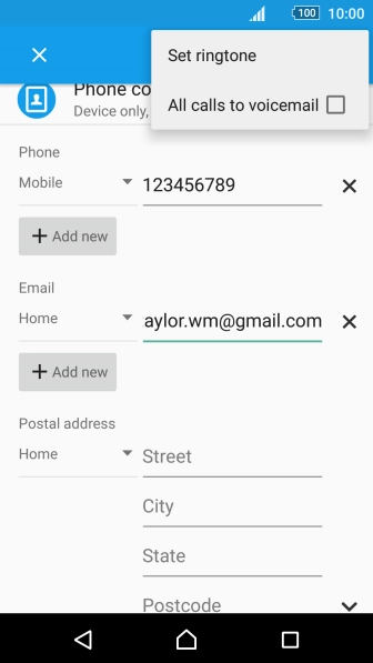 Press Set ringtone.