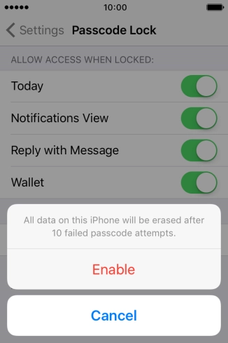 Press Enable.