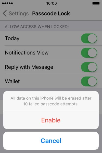 Press Enable.