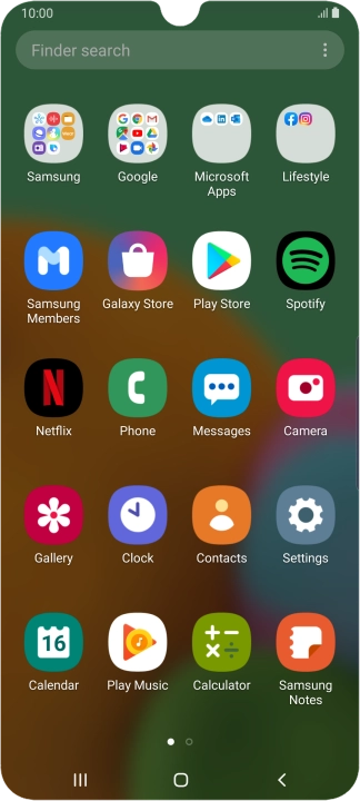 Press Play Store.