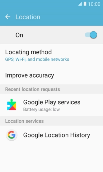 Press Locating method.
