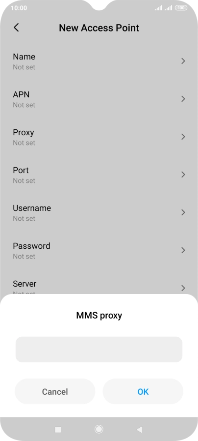 Key in 10.24.59.200 and press OK.