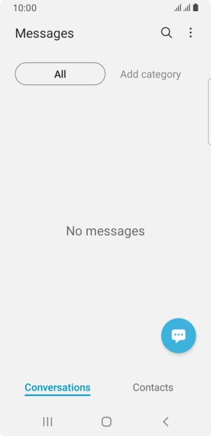 Press the new message icon.