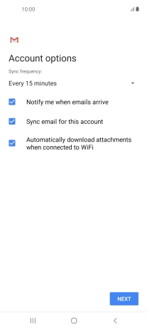 Press the drop down list below 