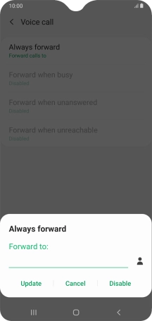 Press Disable.