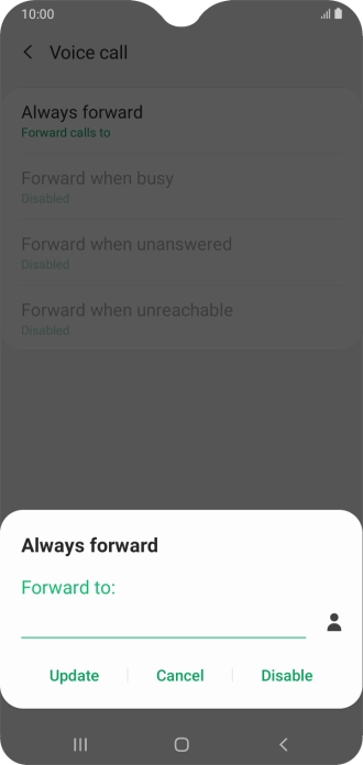 Press Disable.