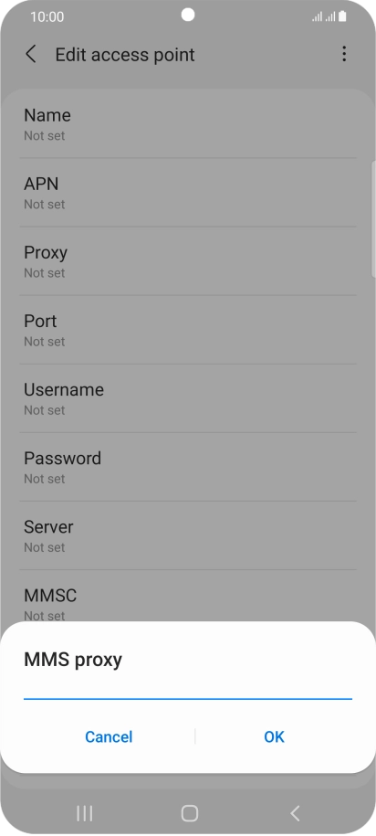 Key in 10.24.59.200 and press OK.