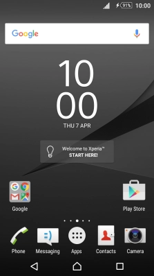 When the battery charging icon is displayed, the battery is charging.