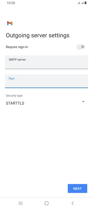 Press the drop down list below 