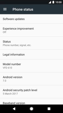 Press Software updates.
