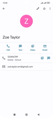Press the required number.