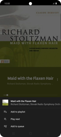 Press Add to playlist.