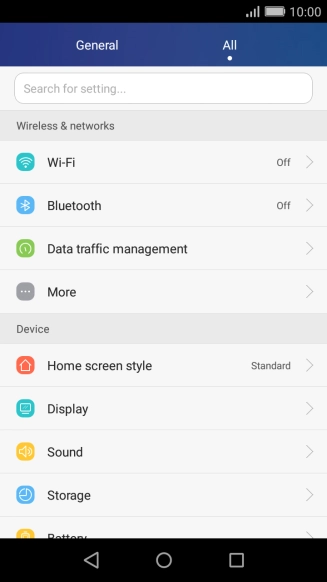 Press Data traffic management.