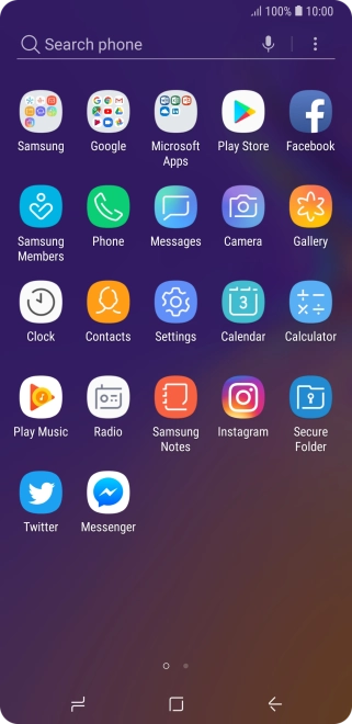 Press Play Store.