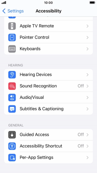 Press the required category below 