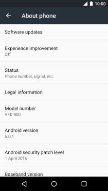 Press Software updates.