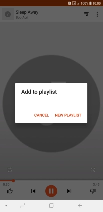 Press NEW PLAYLIST.