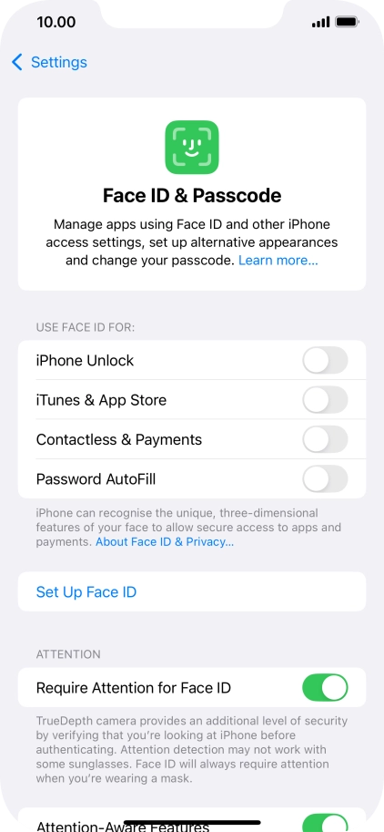 Slide your finger upwards starting from the bottom of the screen to return to the home screen.