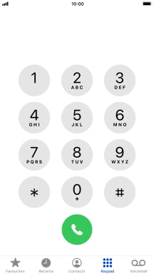 Press Keypad.