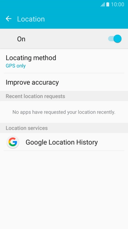 Press Locating method.