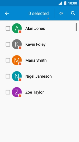 Press 0 selected.