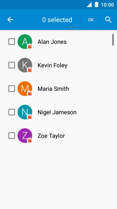 Press 0 selected.